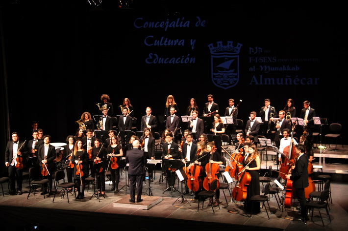 Un gran concierto de la Joven Orquesta Mediterránea abre este lunes la agenda cultural de Almuñécar.